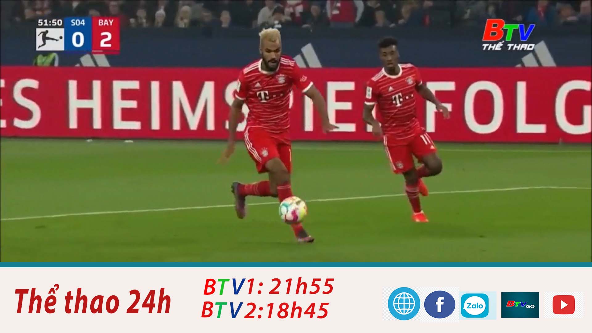Vòng 15 Bundesliga – Bayern Munich chiến thắng dễ dàng trước Schalke 04